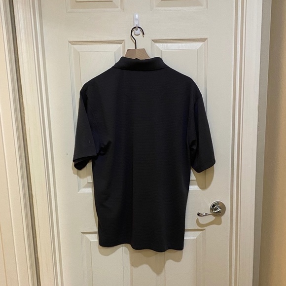 Champion's Tour--PGA-Men's Large- Golf Polo-Charcoal Grey-Dinosaur Logo - Picture 8 of 9